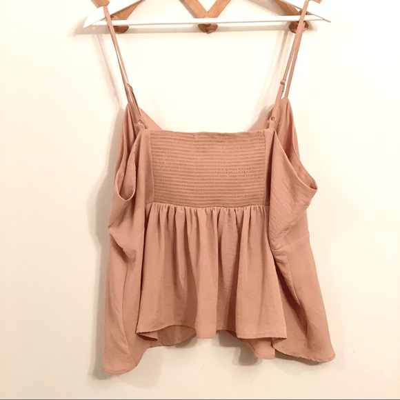 NWT F21 Plus Flowy Pink Tulip Hem Camisole - Picture 6 of 9